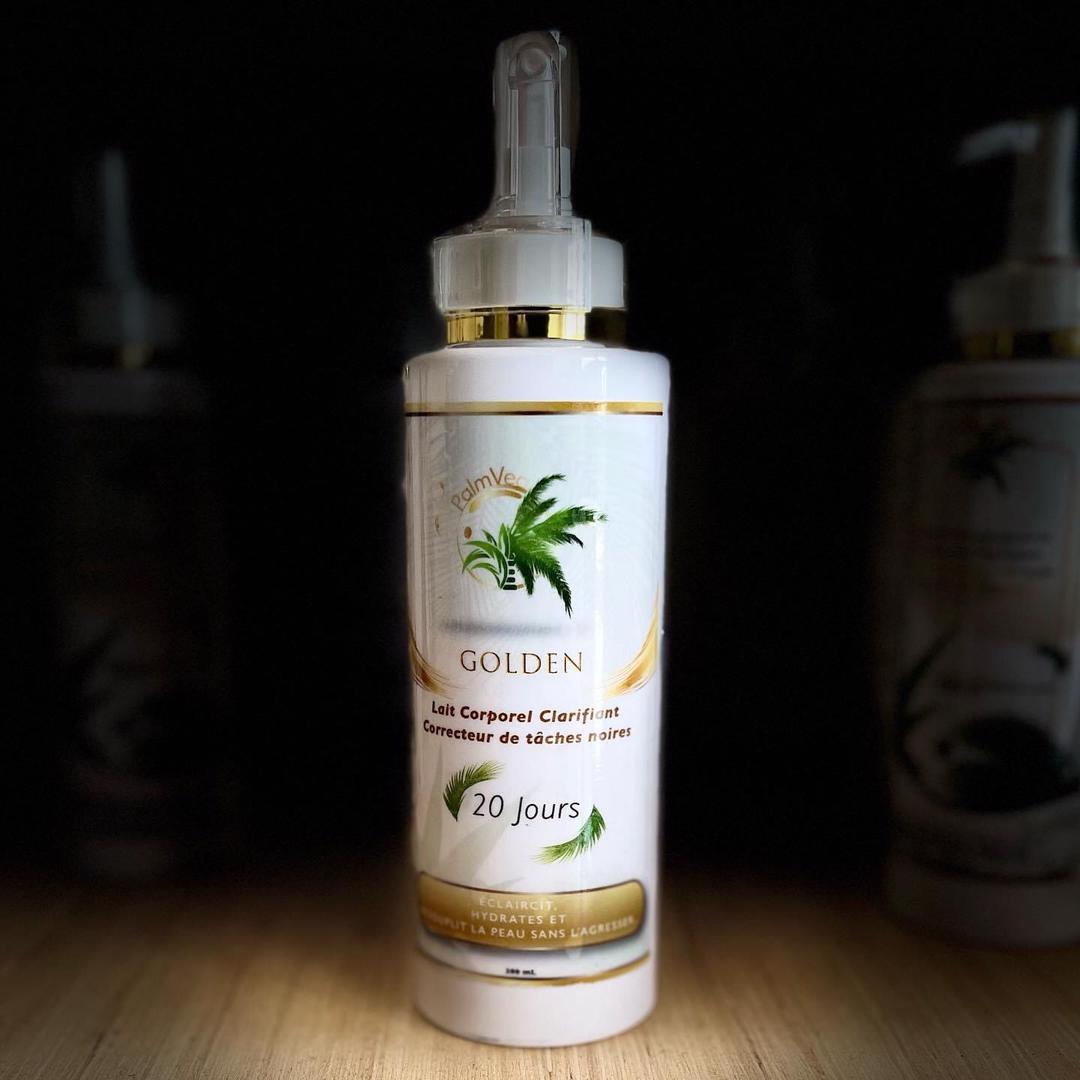 GOLDEN- Lait corporel Correcteur de taches noires